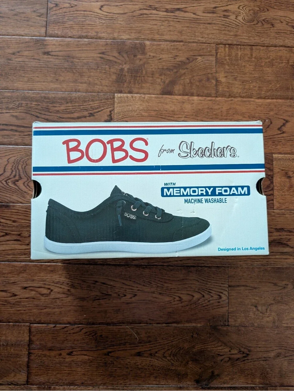 Skechers Bob's B Cute Casual Sneaker Machine Washable Canvas Tied-off Laces 10